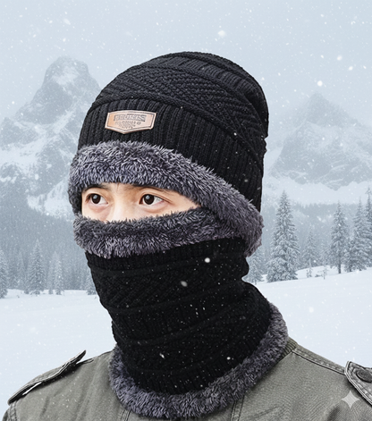 Woolen Cap With Face Mask ! 75% Off - Christmas Offer 🎅
