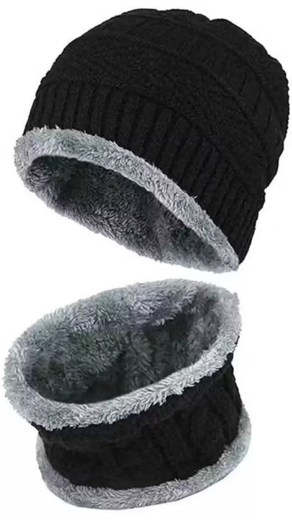 Woolen Cap With Face Mask ! 75% Off - Christmas Offer 🎅