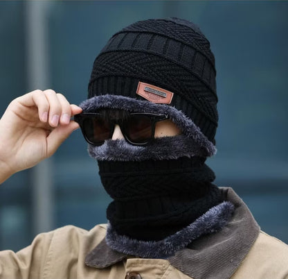 Woolen Cap With Face Mask ! 75% Off - Christmas Offer 🎅